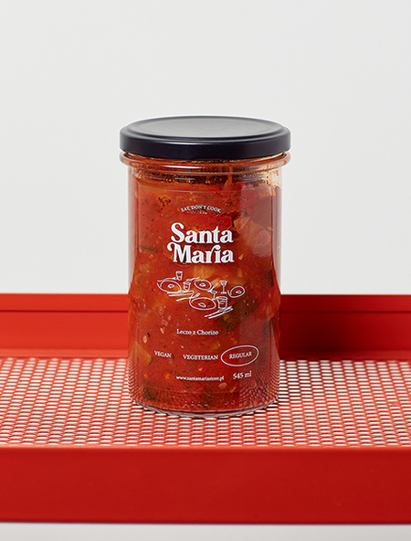 Leczo z chorizo - słoik 545 ml (1-2 porcje)