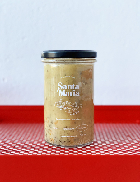 Zupa koperkowa z klopsikami - słoik (1-2 porcje)