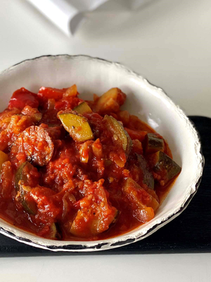 Leczo z chorizo - duży słoik (3 porcje)